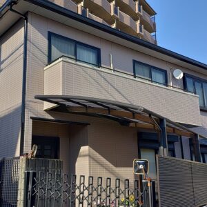 ハウスメーカーの戸建住宅　外壁塗装
